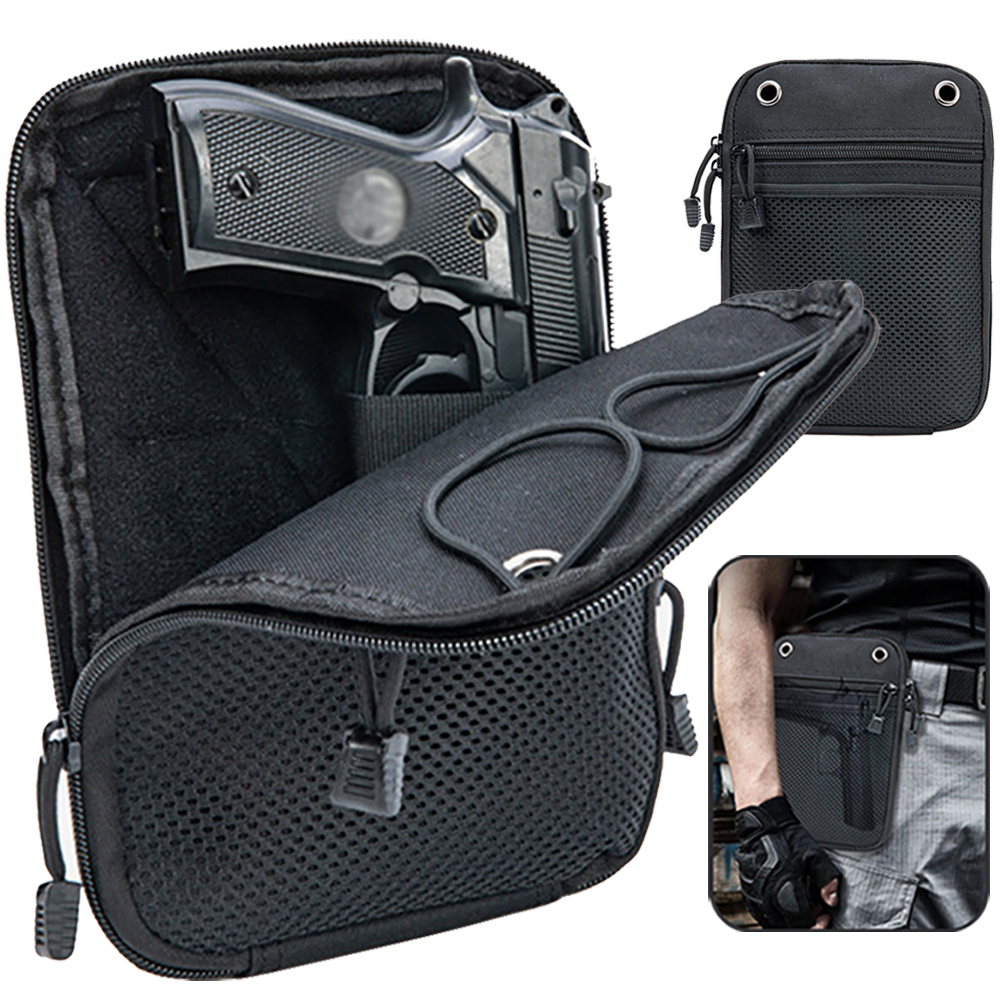 Edc Concealed Carry Fanny Pack - EDC Waist Pack with Hidden Holster