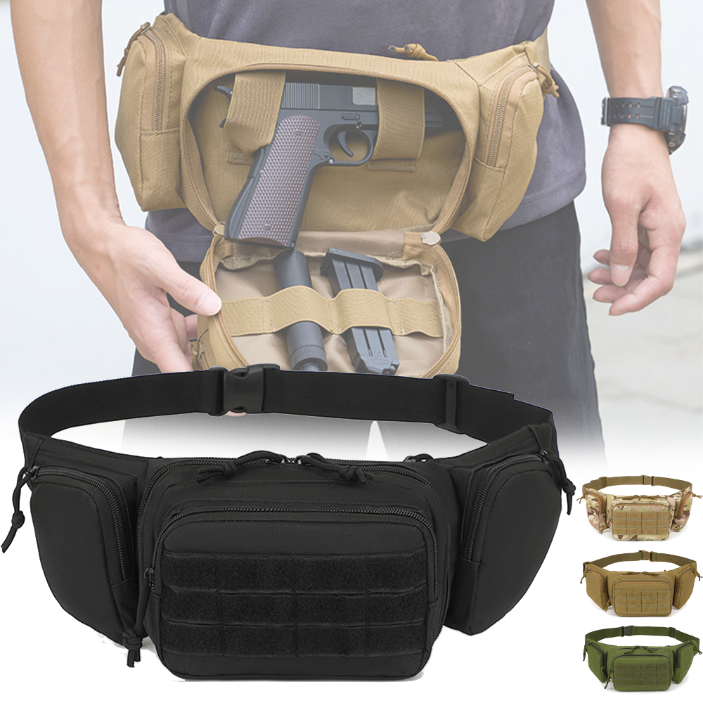 Edc Concealed Carry Fanny Pack - Tactical Fanny Pack Bag Concealed Carry