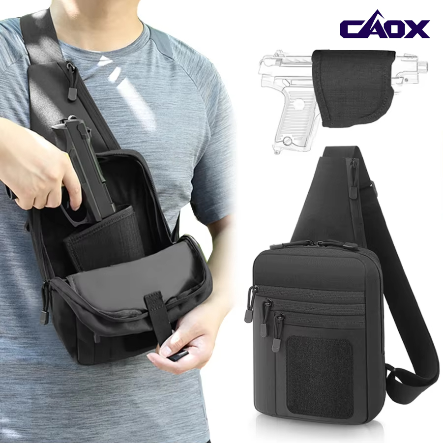 Edc Carry Pouch - CAOX Tactical Pistol Gun Bag Concealed