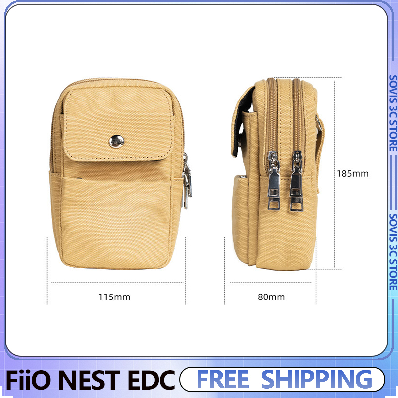 Edc Carry Accessories - FiiO NEST EDC Storage Bag Portable