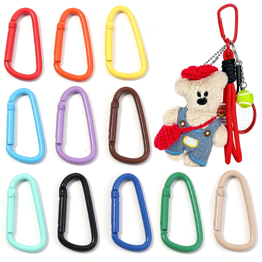 10pcs Colorful Carabiner Clip  – Carabiner Keychain recenzja i cena