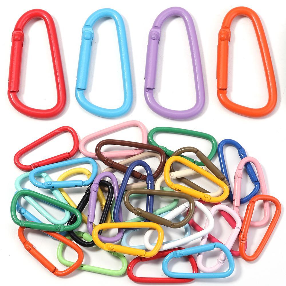 10pcs Colorful Carabiner Clip  – Carabiner Keychain recenzja i cena