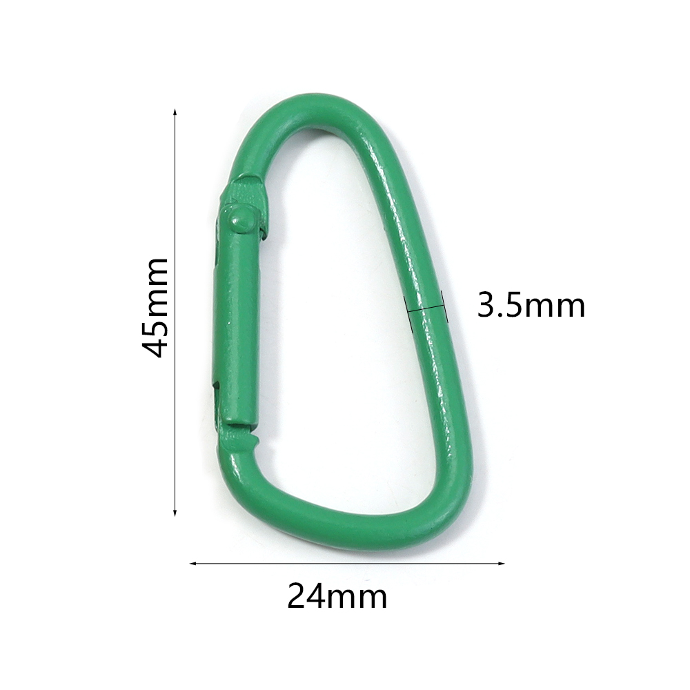 10pcs Colorful Carabiner Clip  – Carabiner Keychain recenzja i cena