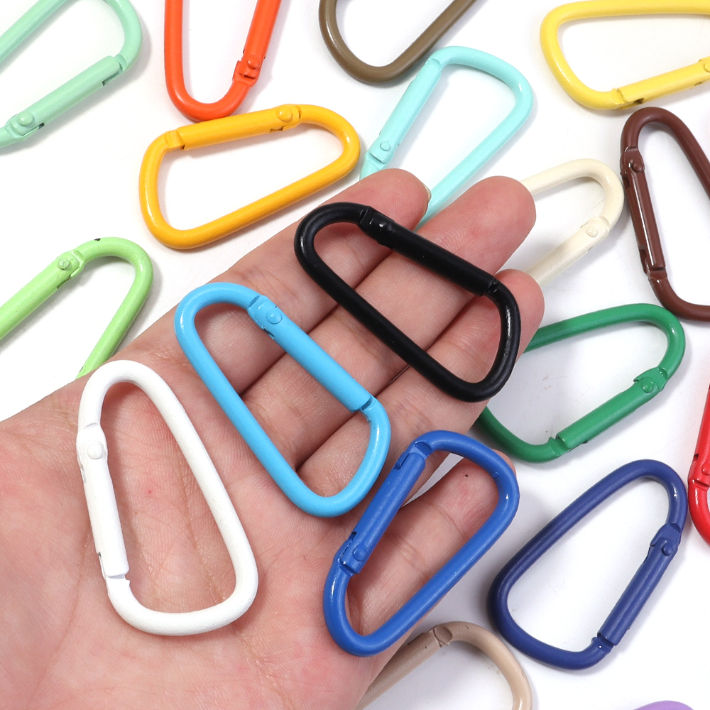 10pcs Colorful Carabiner Clip  – Carabiner Keychain recenzja i cena