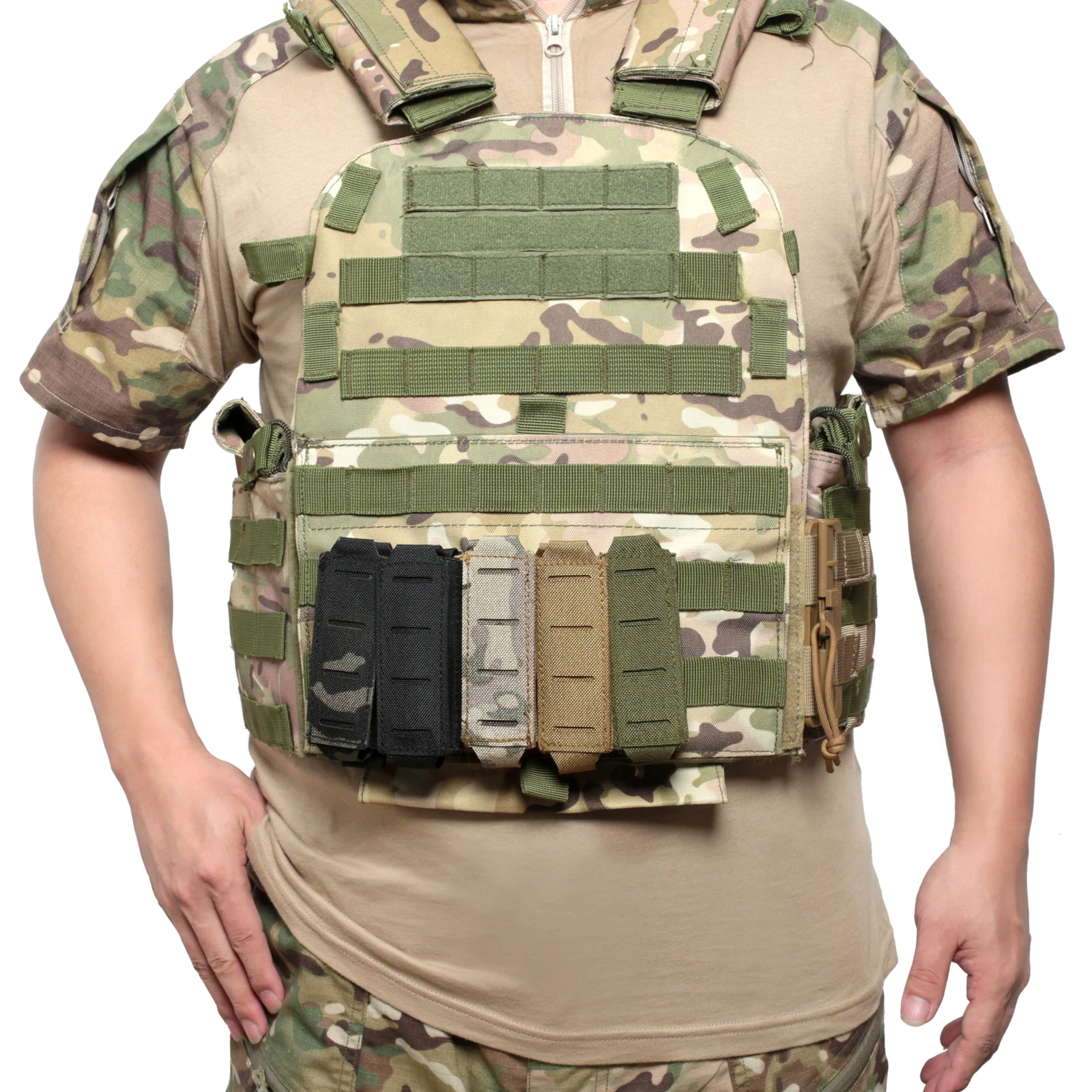 Molle 9mm Magazine Pouch Singl – Edc Carry Flashlight recenzja i cena
