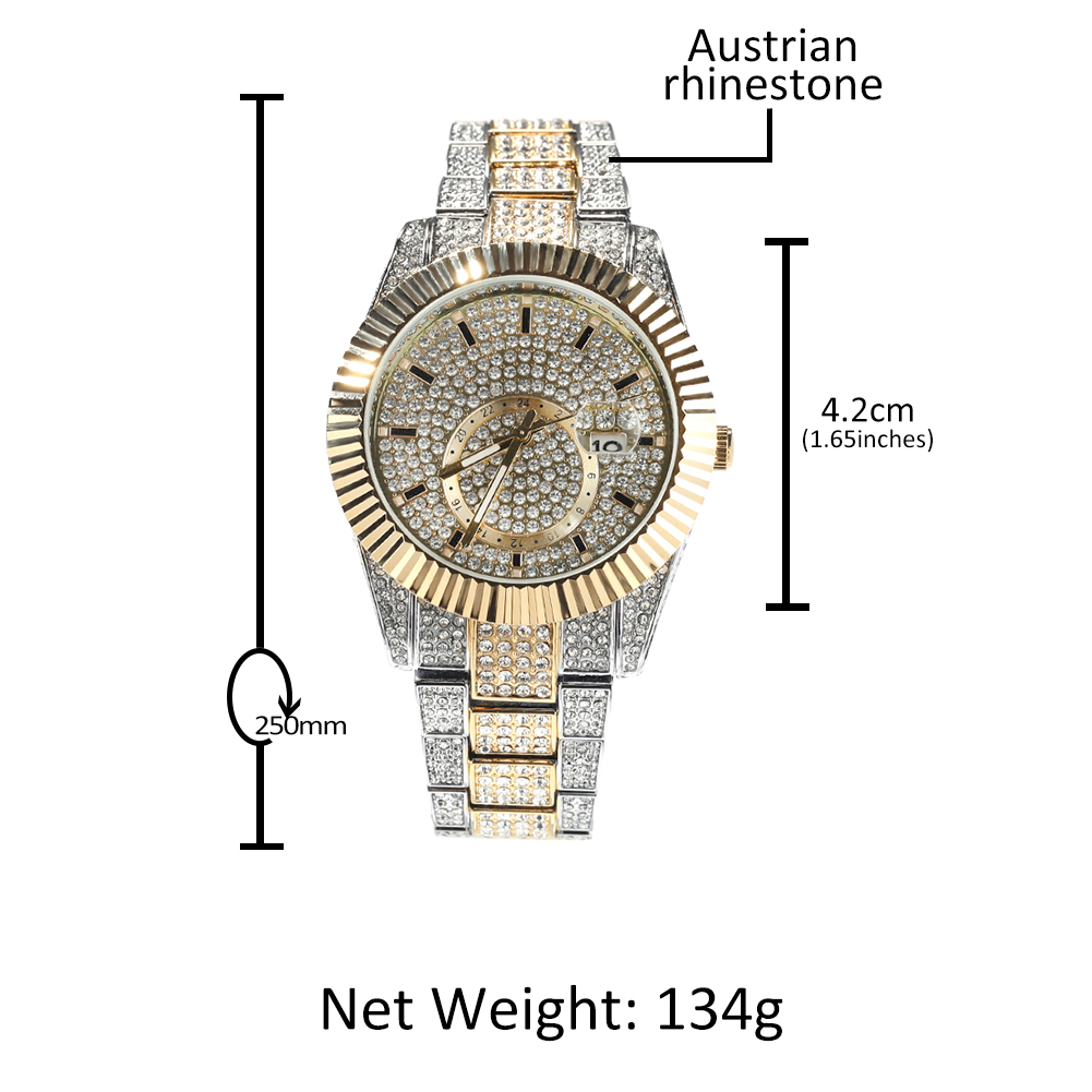 THE BLING KING Men's Watch Ice – Watch Winder Compact recenzja i cena