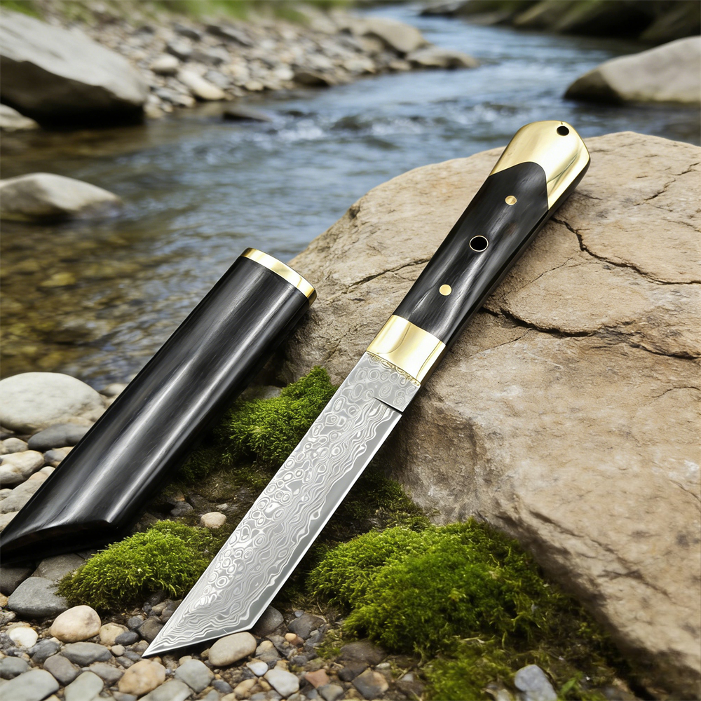 High Hardness Damascus Blade E – Edc Pocket Carry Fixed Blade recenzja i cena