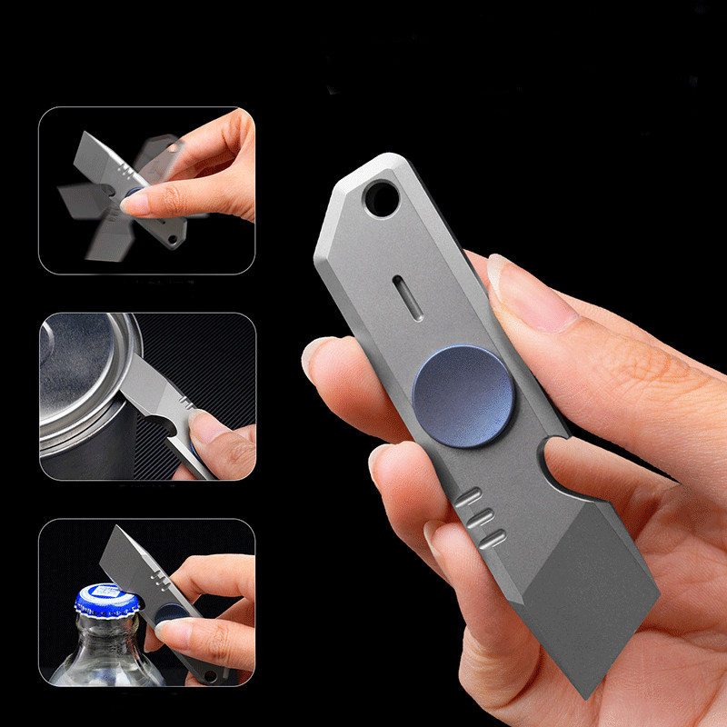 EDC Titanium Alloy Multi Tools – Titanium Pry Bar recenzja i cena