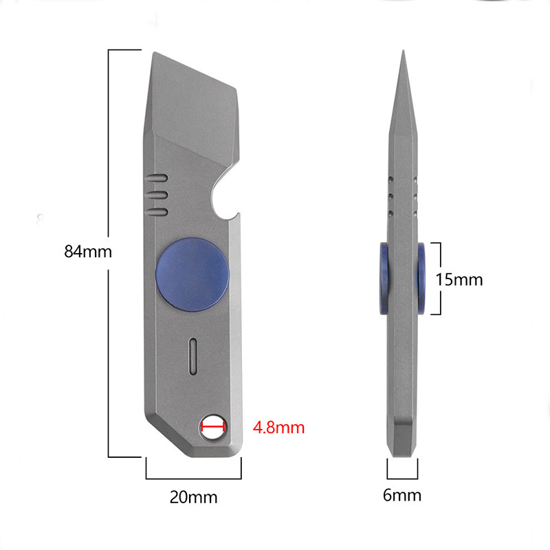 EDC Titanium Alloy Multi Tools – Titanium Pry Bar recenzja i cena