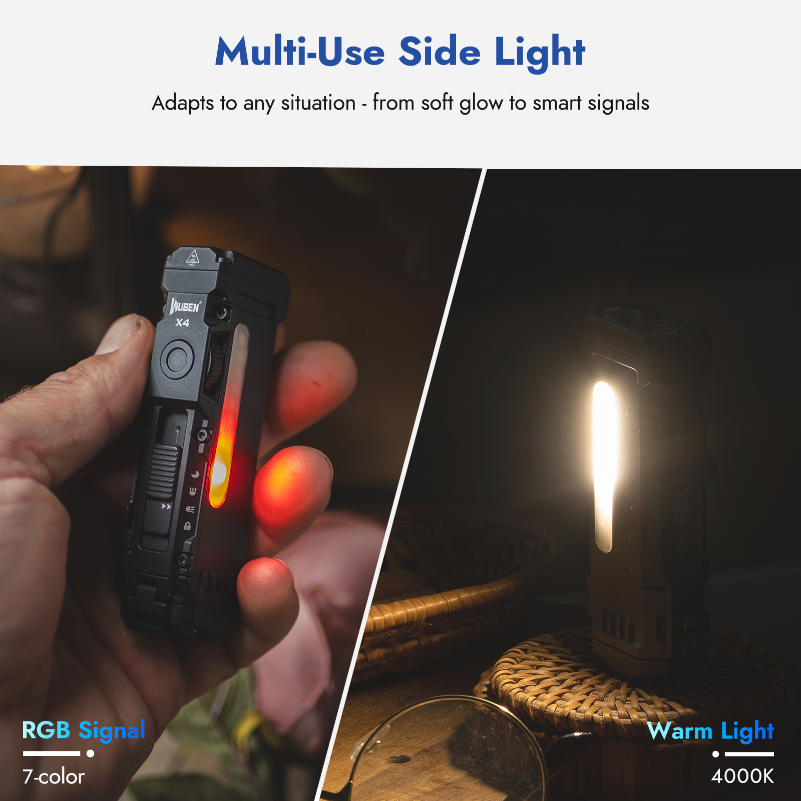 WUBEN X4 & G5 EDC Flashlight B – Edc Carry Flashlight recenzja i cena