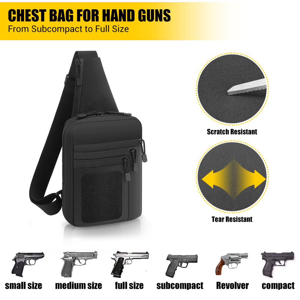 Tactical Pistol Gun Bag Concea – Edc Pistol Carry Bag recenzja i cena