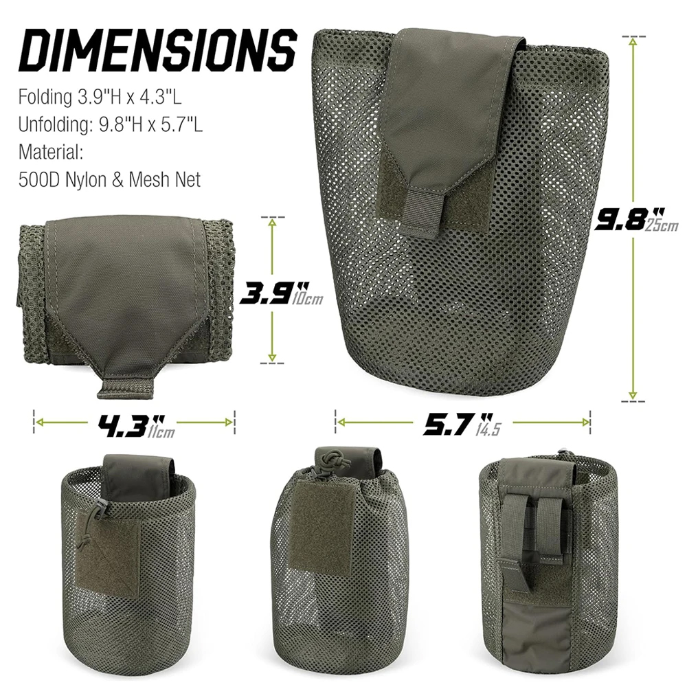 Foldable Molle Dump Drop Pouch – Edc Carry Box recenzja i cena