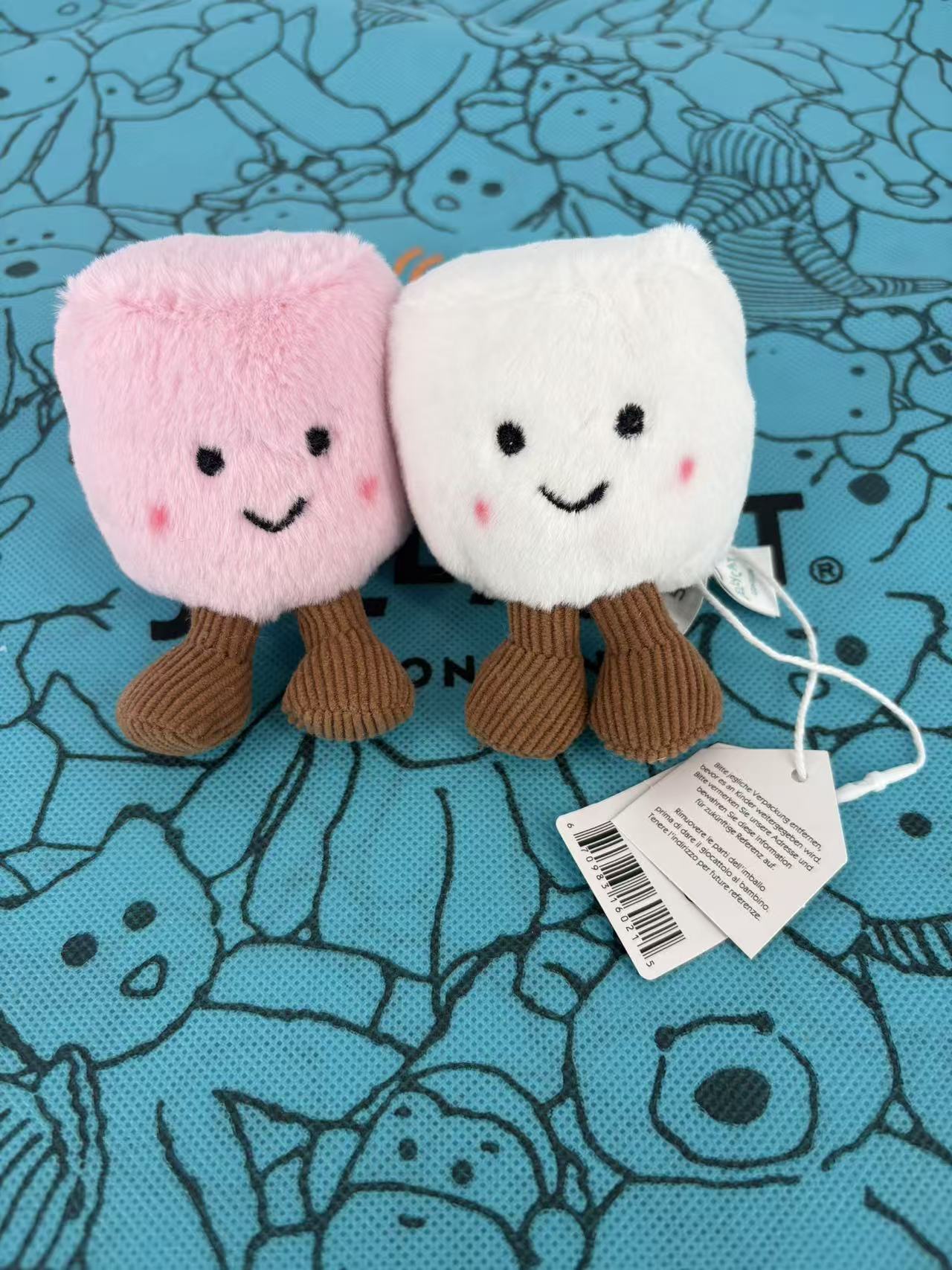 Plush Cotton Cat Candy Two Ton – Carabiner Keychain recenzja i cena