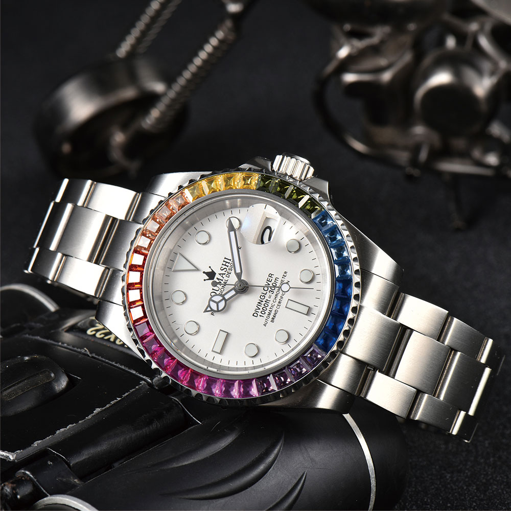 40mm luxury diving Men's watch – Watch Winder Compact recenzja i cena