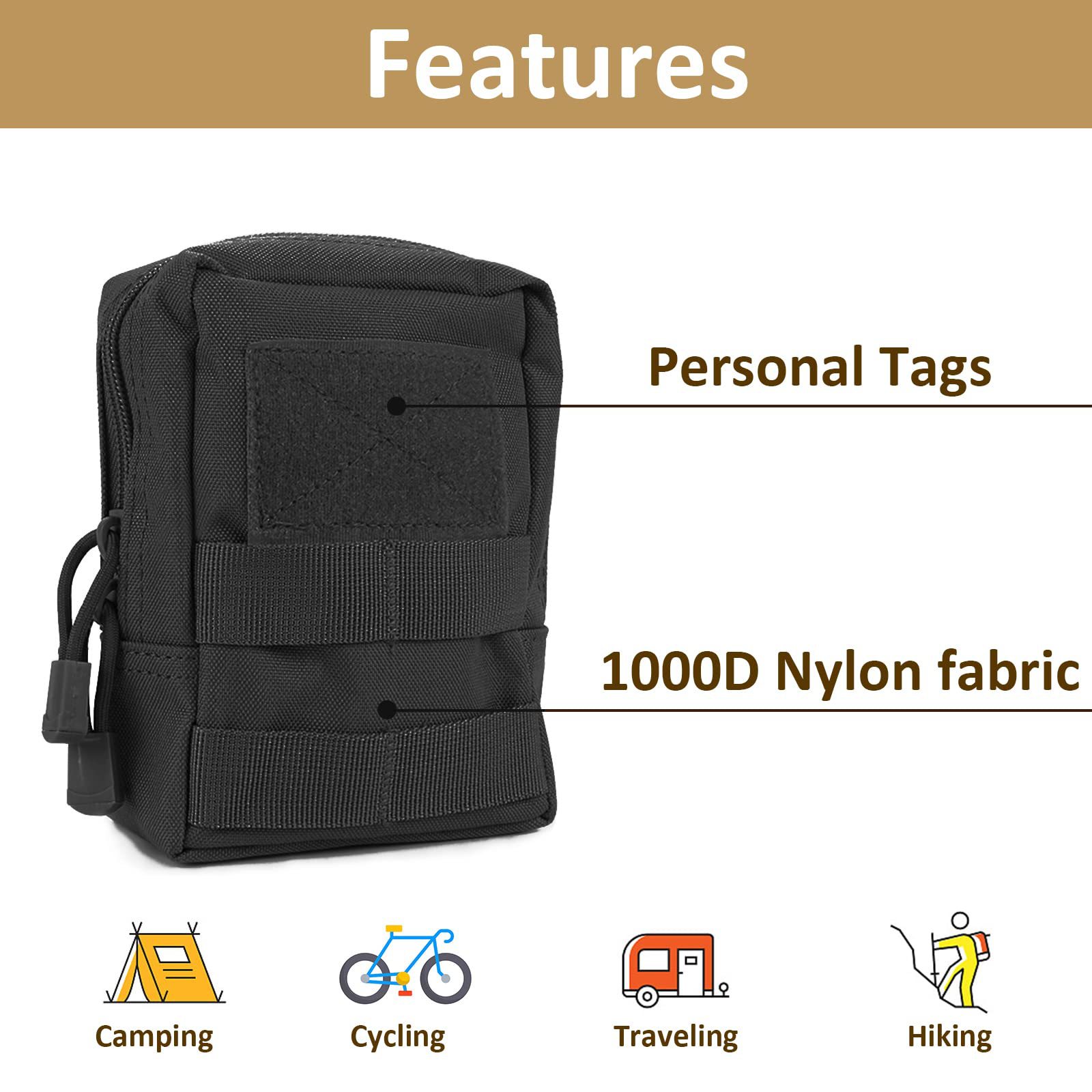 Tactical Molle Medical Accesso – Edc Carry Accessories recenzja i cena