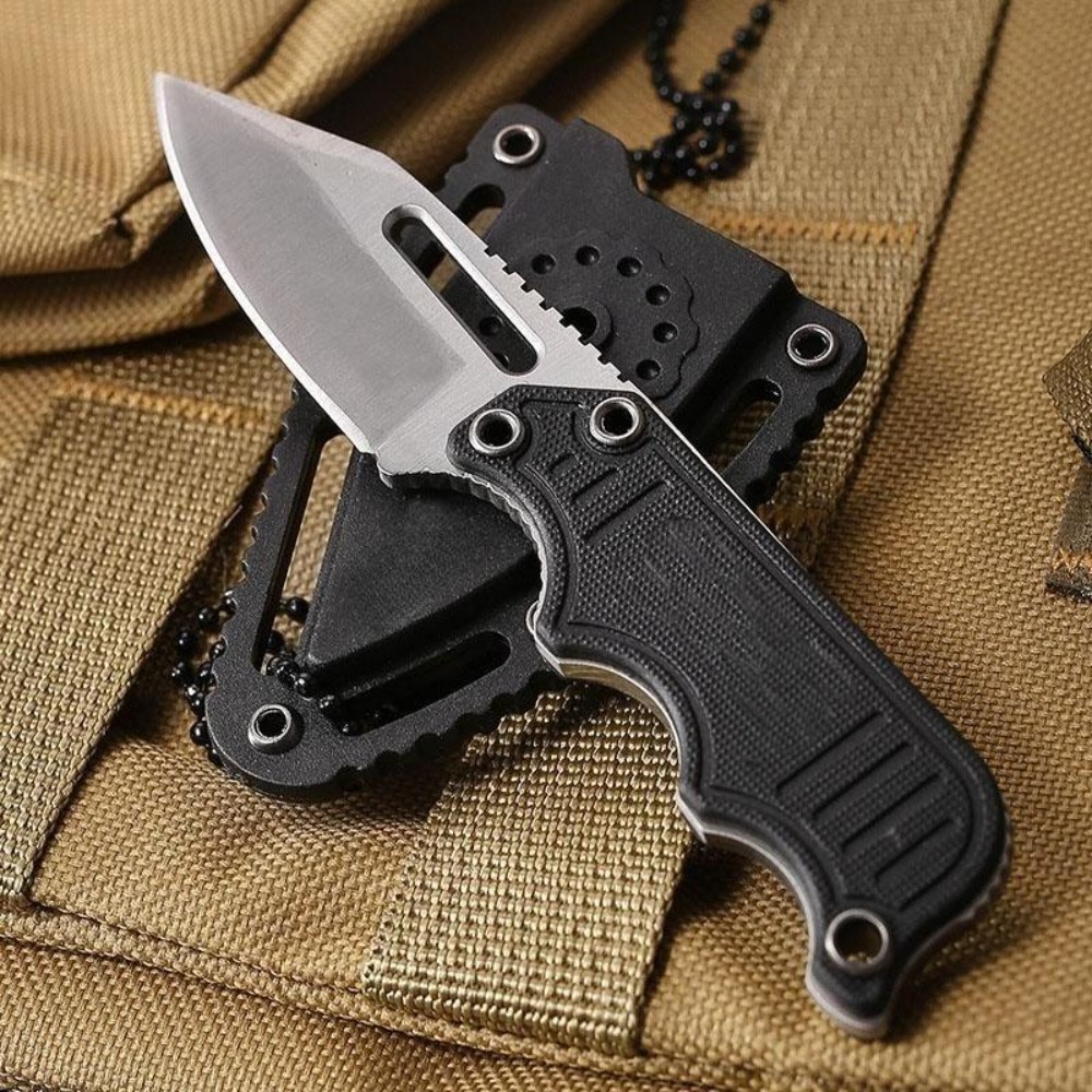 Portable Neck Knife with Kydex – Edc Carry Fixed Blade recenzja i cena