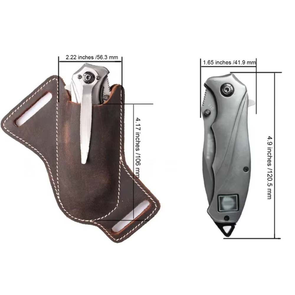 Premium Rugged Leather Knife S – Edc Carry Belt Leather recenzja i cena