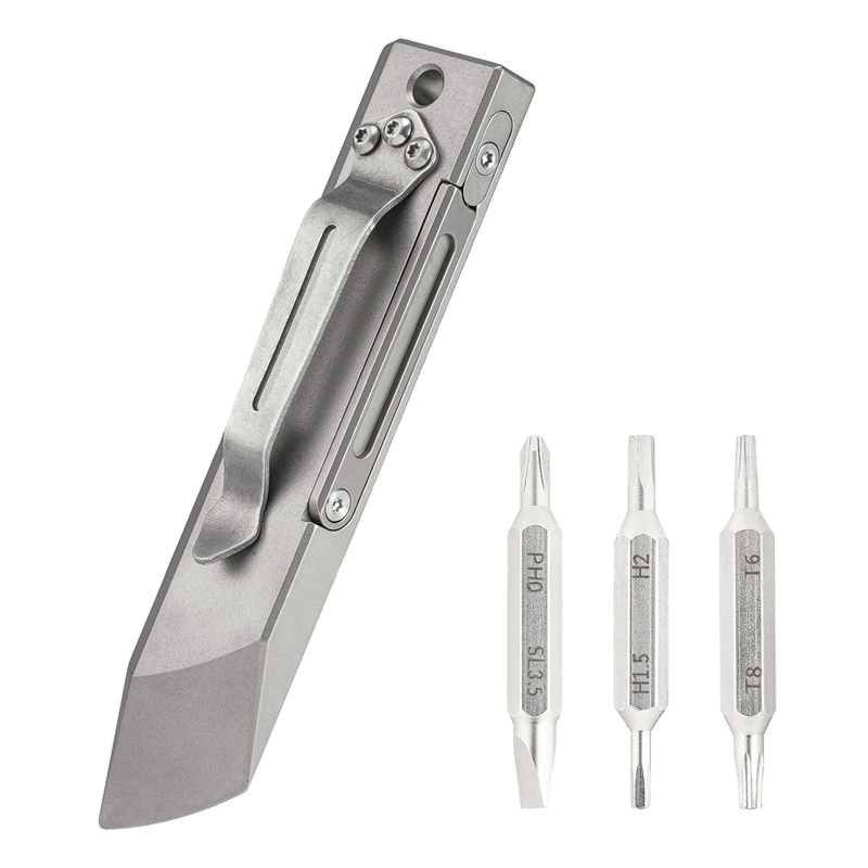 MecArmy RL4 EDC Pry Bar TC4 Ti – Multitool Credit Card recenzja i cena