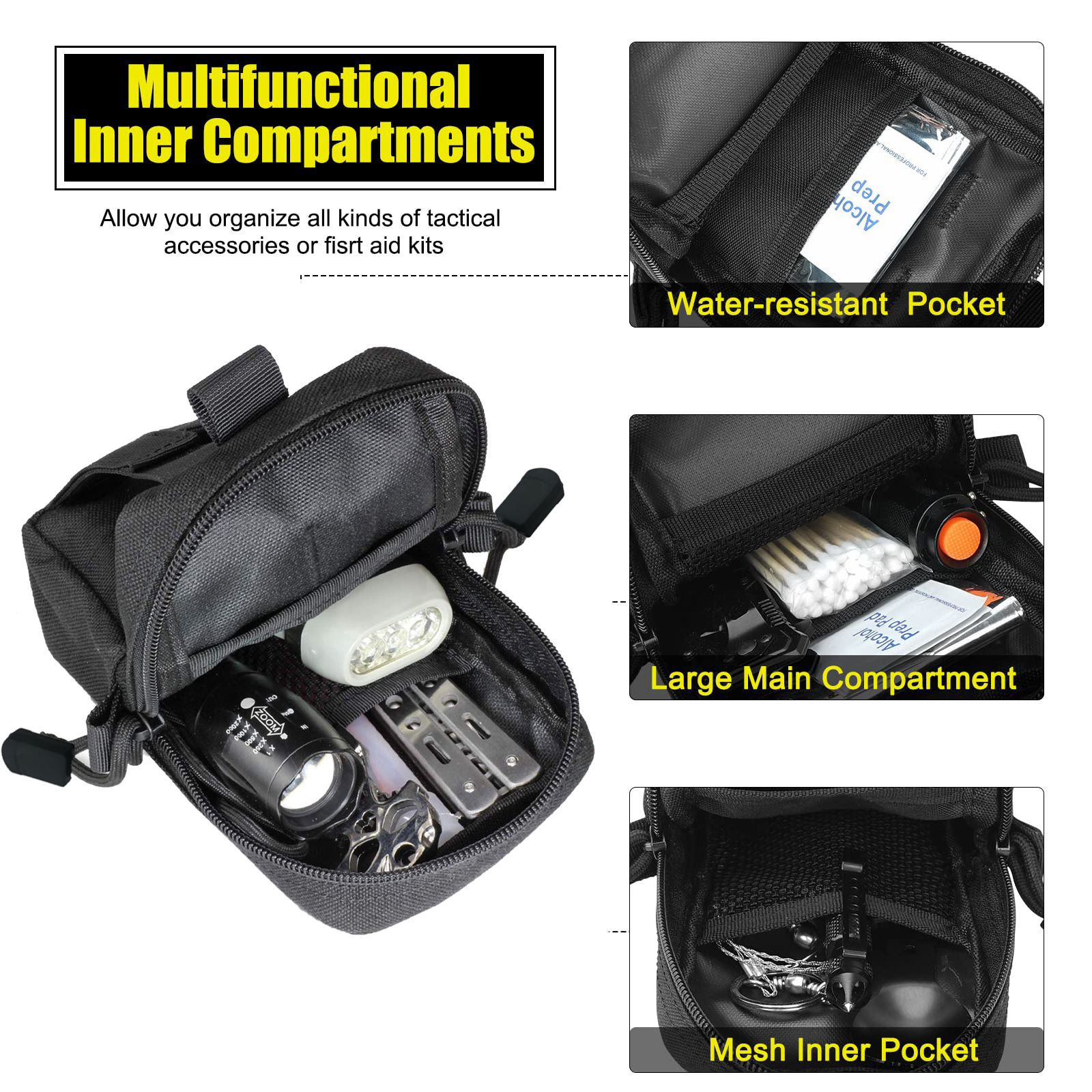 Tactical Molle Pouch Waist Bag – Edc Carry Box recenzja i cena
