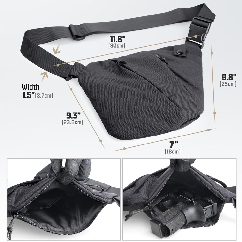 Tactical Concealed Gun Carry B – Edc Pistol Carry Bag recenzja i cena