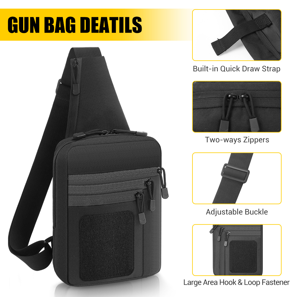 Tactical Pistol Gun Bag Concea – Edc Pistol Carry Bag recenzja i cena