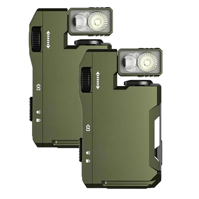 AT51-2Pcs EDC Flashlight With  – Edc Carry Flashlight recenzja i cena