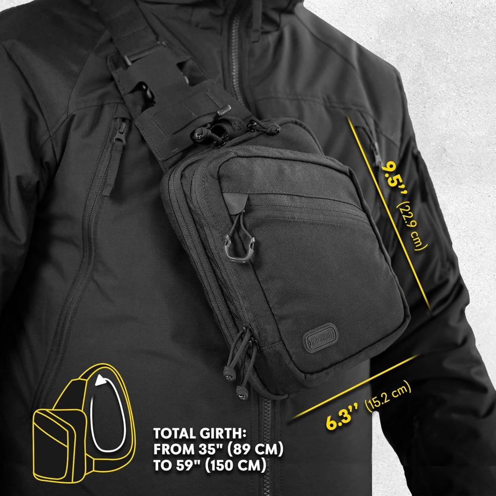 EDC Tactical Sling Bag - Cross – Edc Carry Bag For Men recenzja i cena