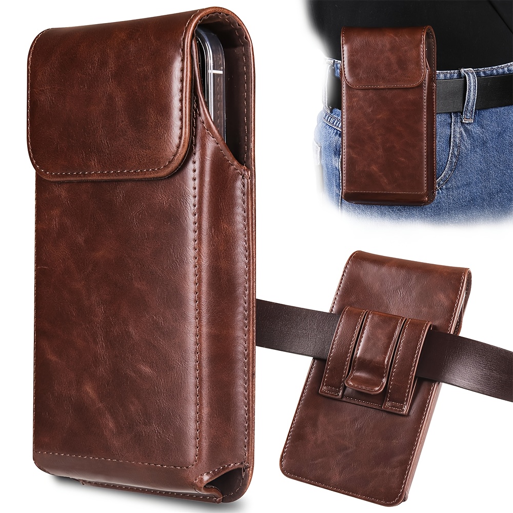 Men's Premium Faux Leather Pho – Edc Carry Belt Leather recenzja i cena