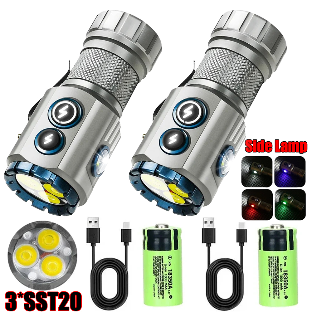 Powerful 2000LM EDC Flashlight – Edc Carry Flashlight recenzja i cena