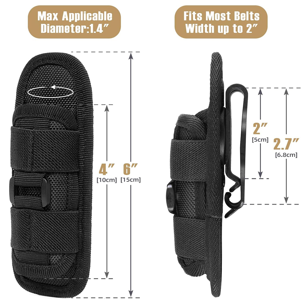 Tactical Flashlight Pouch Hols – Edc Carry Accessories recenzja i cena