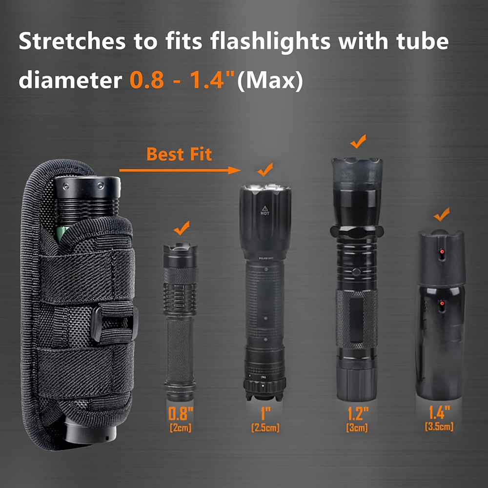 Tactical Flashlight Pouch Hols – Edc Carry Accessories recenzja i cena