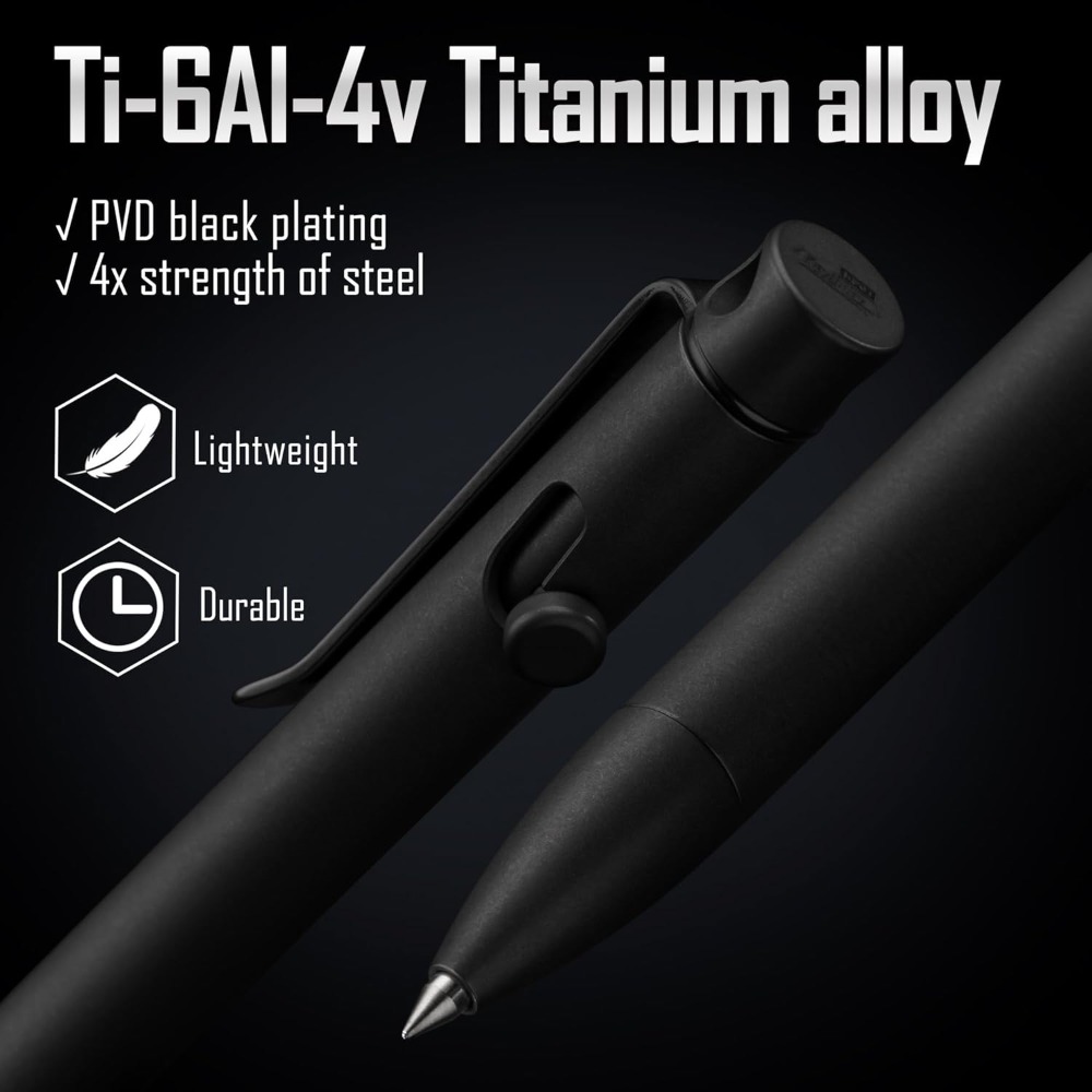 Bolt Action EDC Pen with Clip, – Edc Carry Clip recenzja i cena