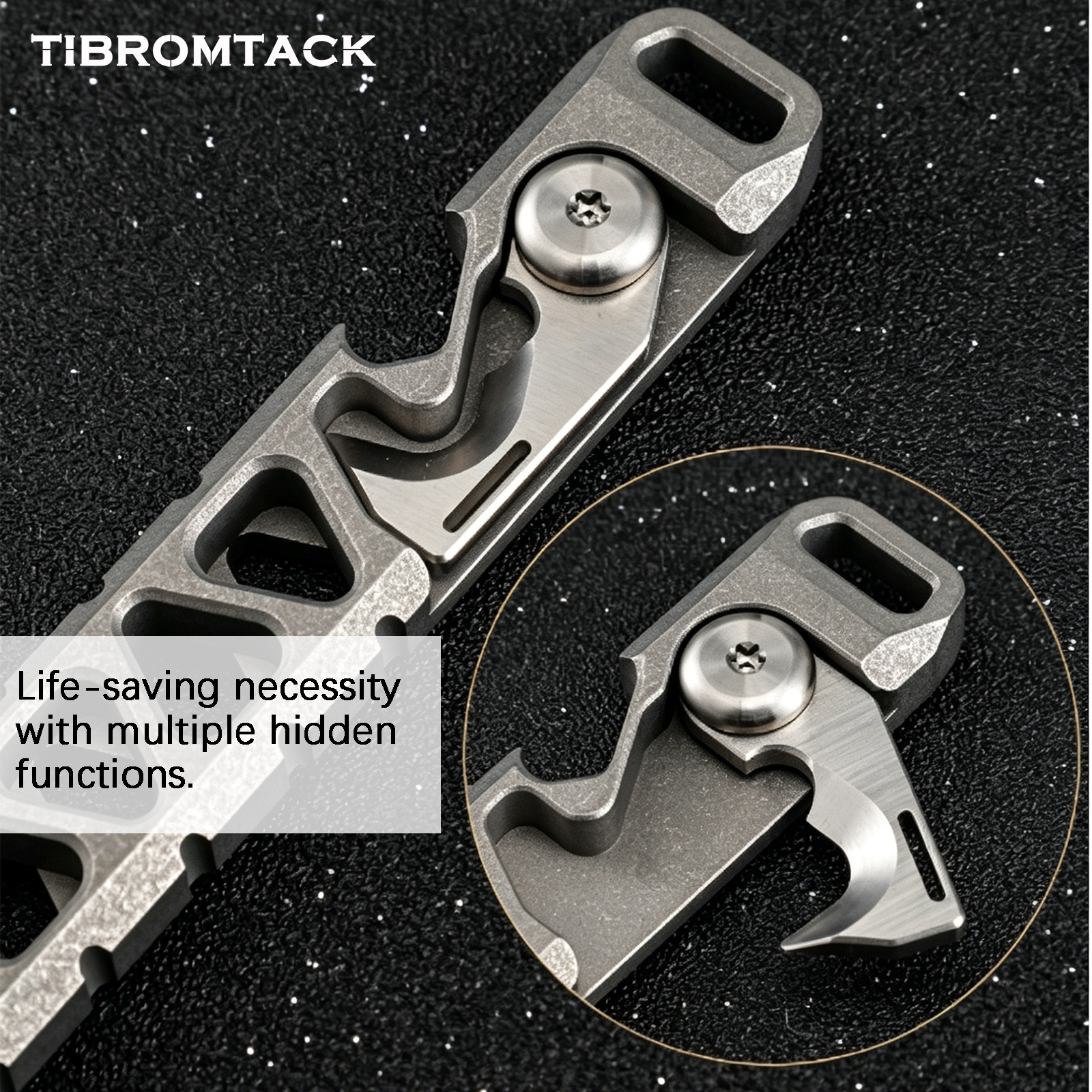 TIBROMTACK Titanium Multi-Func – Edc Carry Co recenzja i cena