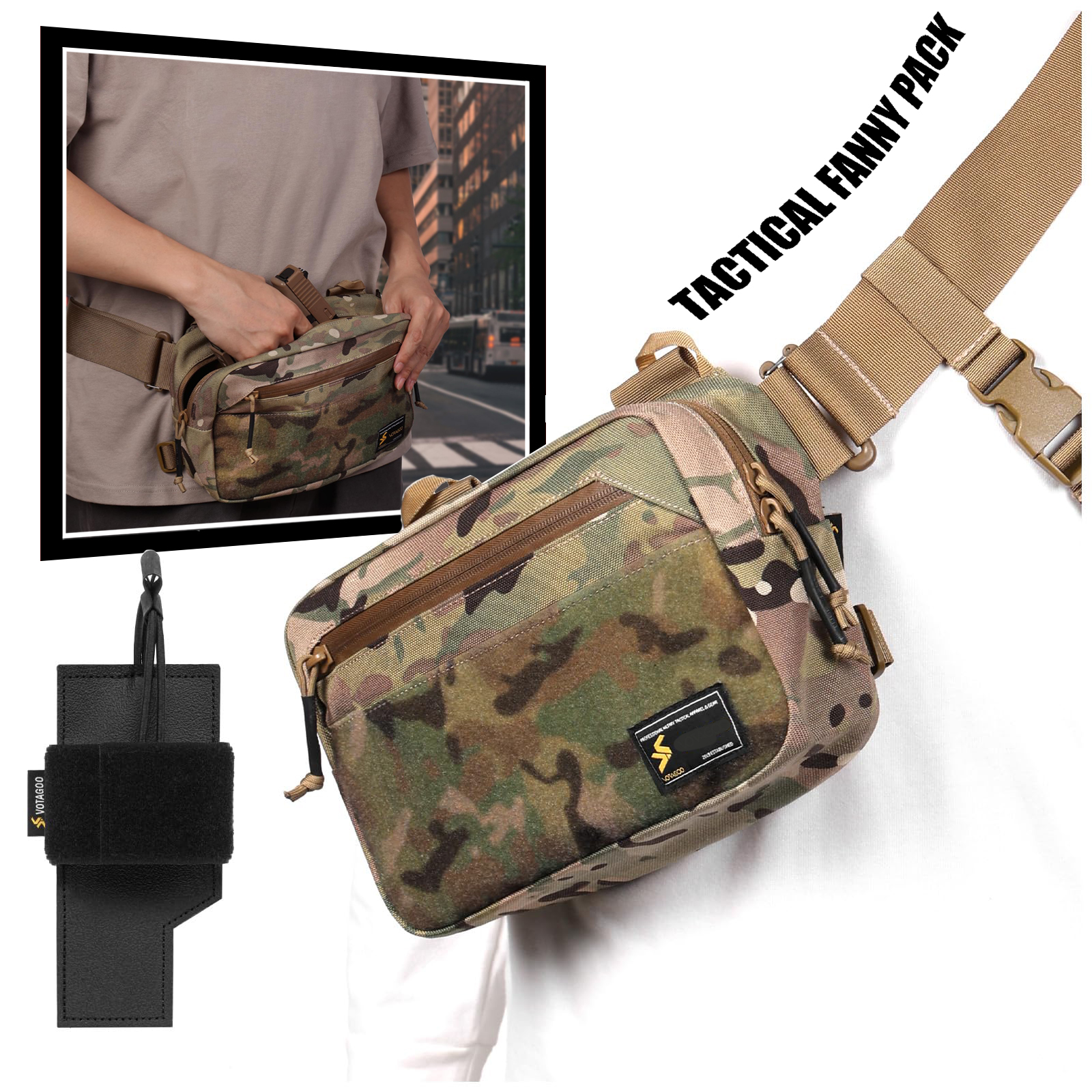 Tactical Fanny Pack, Concealed – Edc Concealed Carry Fanny Pack recenzja i cena