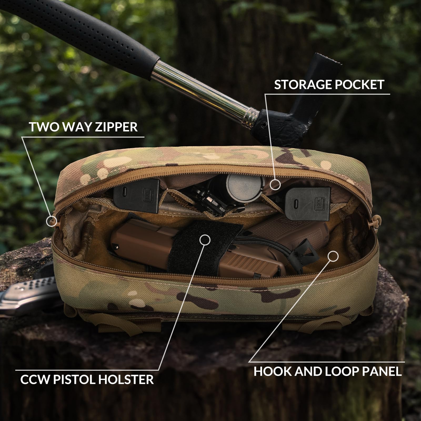 Tactical Fanny Pack, Concealed – Edc Concealed Carry Fanny Pack recenzja i cena