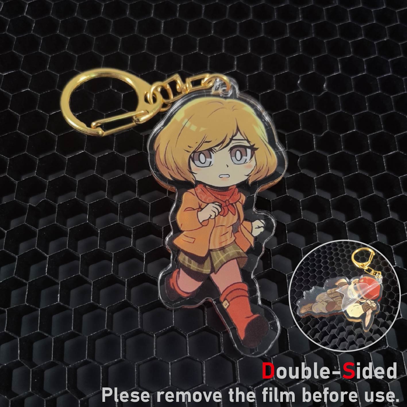 Resident Evil Keychain，Leon，Ad – Carabiner Keychain recenzja i cena