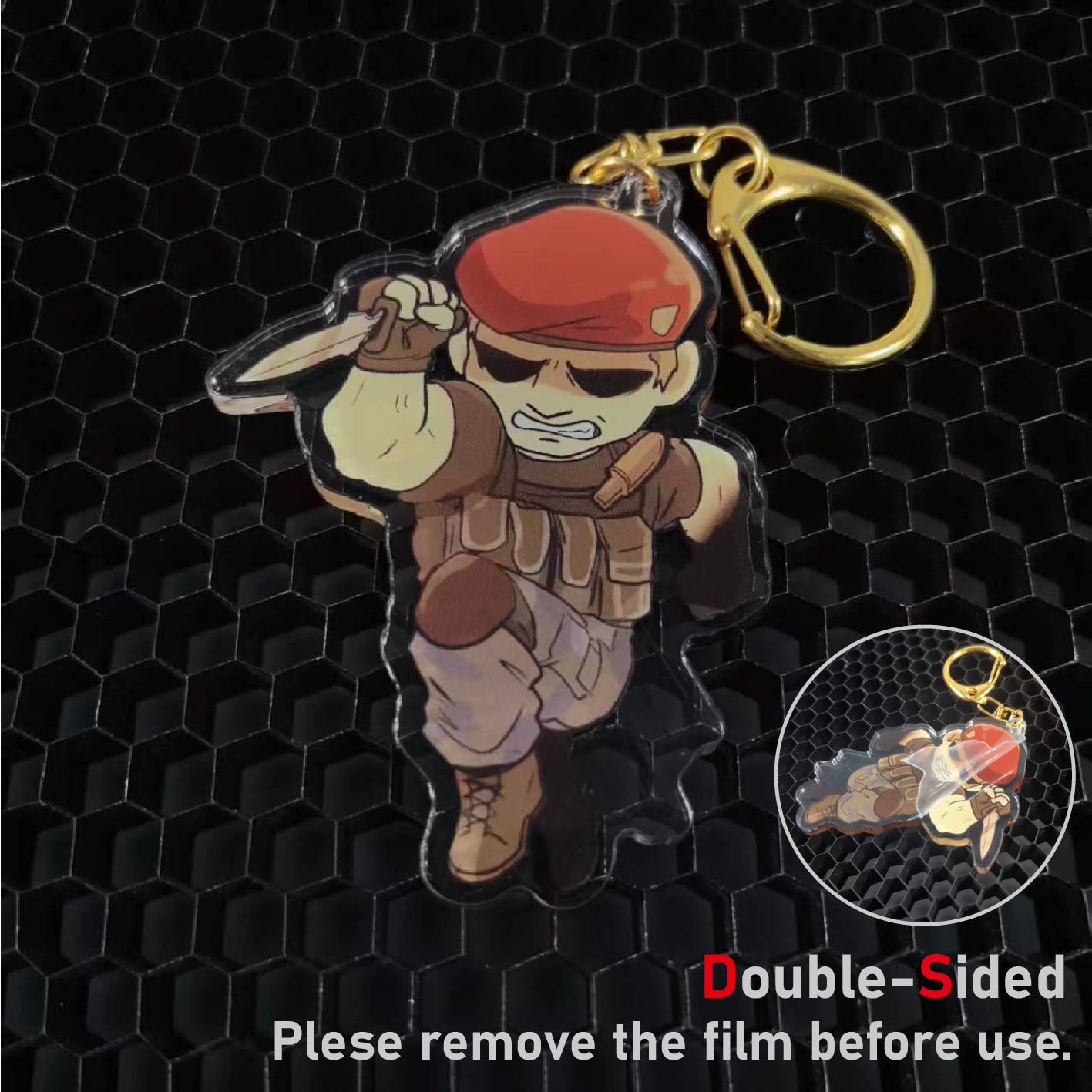 Resident Evil Keychain，Leon，Ad – Carabiner Keychain recenzja i cena