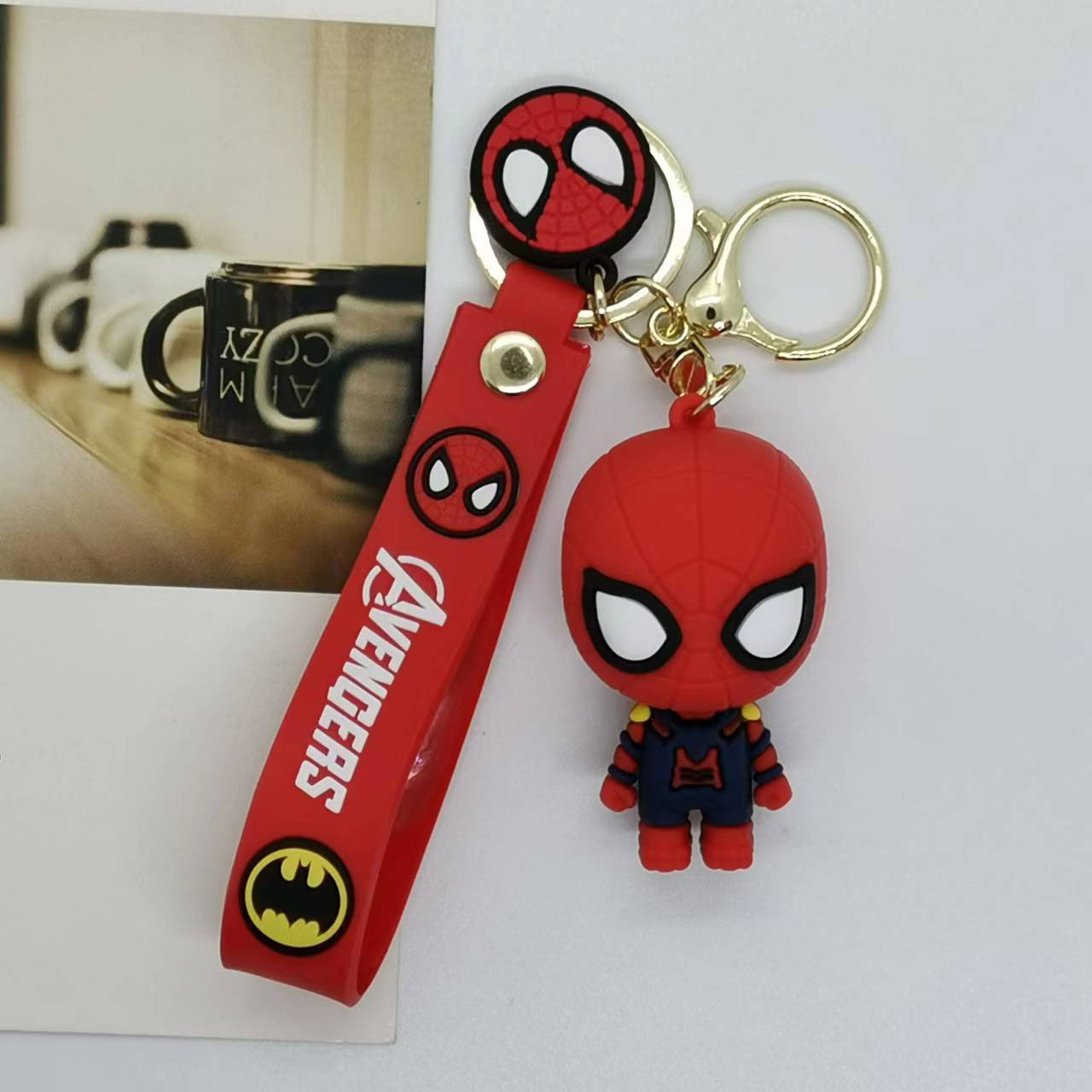 Creative Cartoon Spider Man Do – Carabiner Keychain recenzja i cena