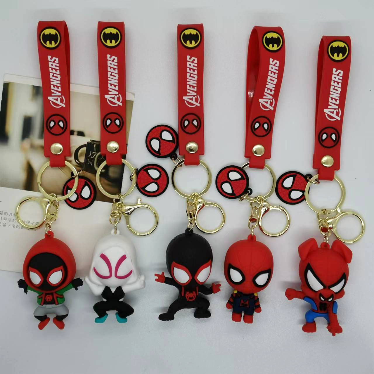Creative Cartoon Spider Man Do – Carabiner Keychain recenzja i cena