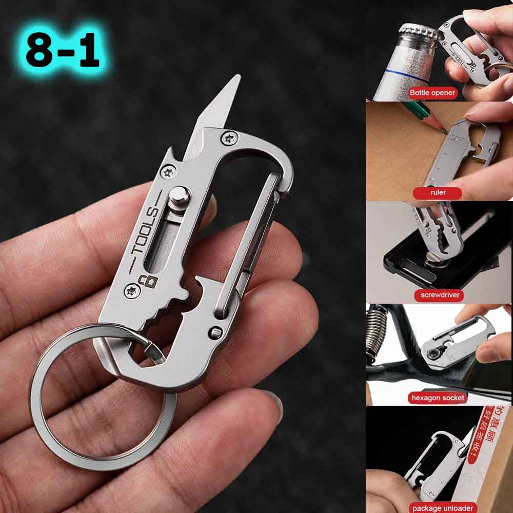 Stainless Steel Key Chain Knif – Multitool Credit Card recenzja i cena