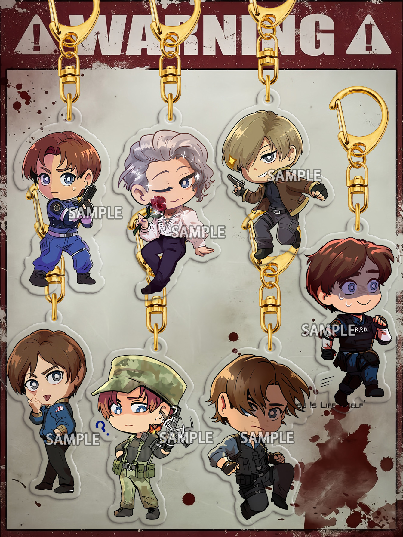 Leon Keychain，Biohazard 4 Keyc – Carabiner Keychain recenzja i cena
