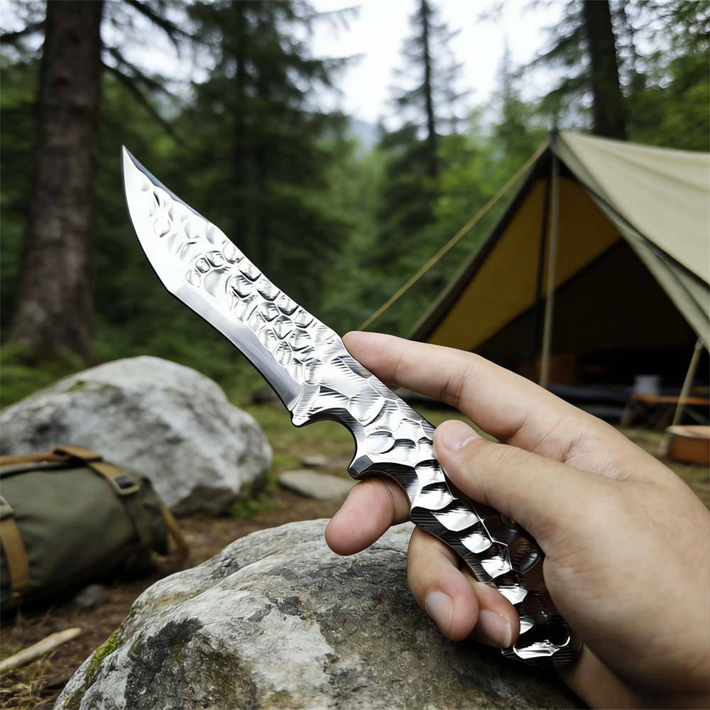 Heavyweight All Steel High Har – Edc Pocket Carry Fixed Blade recenzja i cena