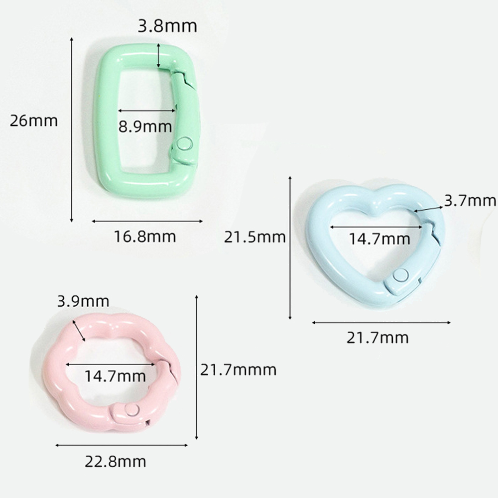 5pcs Cute Heart Cat Keychain R – Carabiner Keychain recenzja i cena