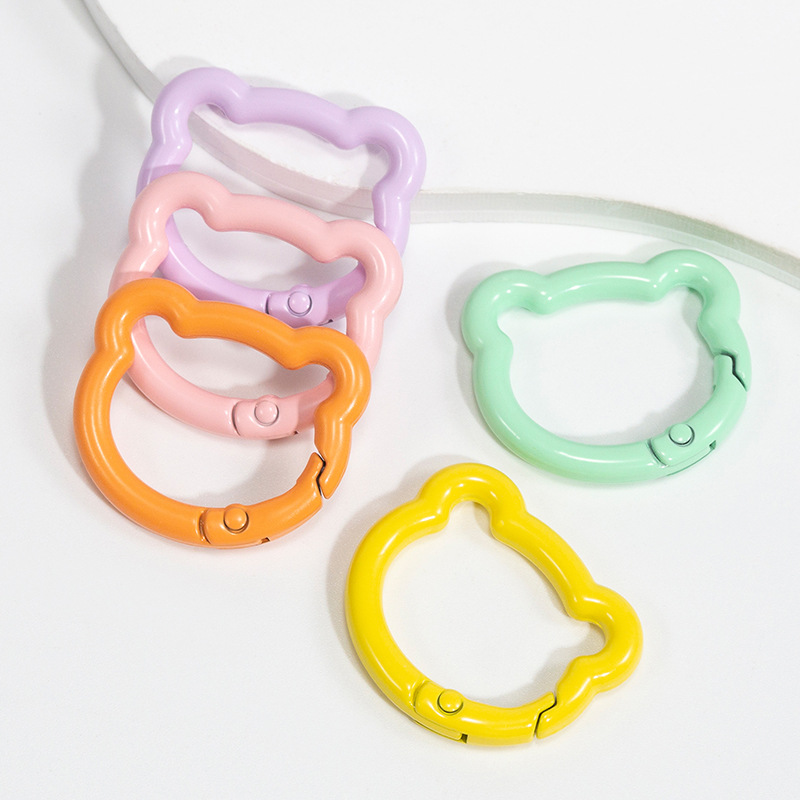 5pcs Cute Heart Cat Keychain R – Carabiner Keychain recenzja i cena