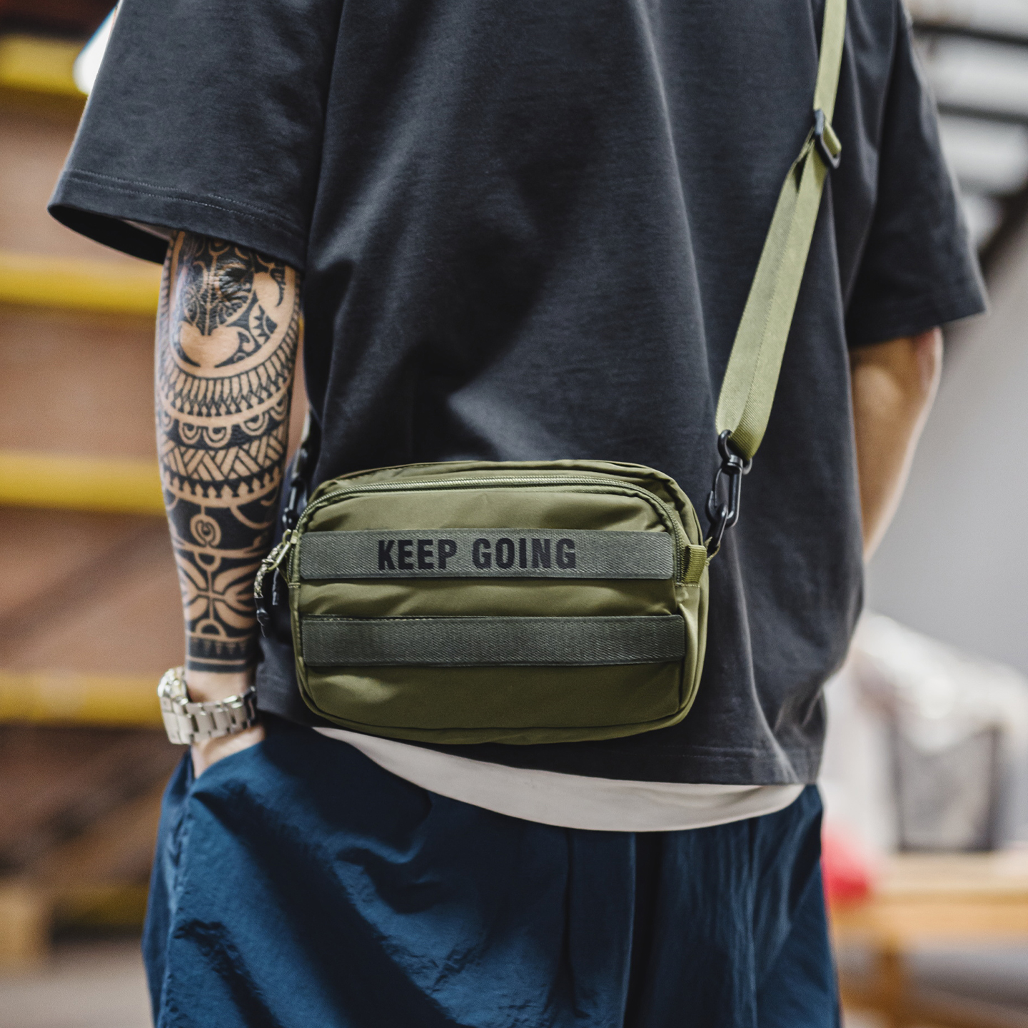 Maden Men's Crossbody Bag Mili – Edc Carry Bag For Men recenzja i cena