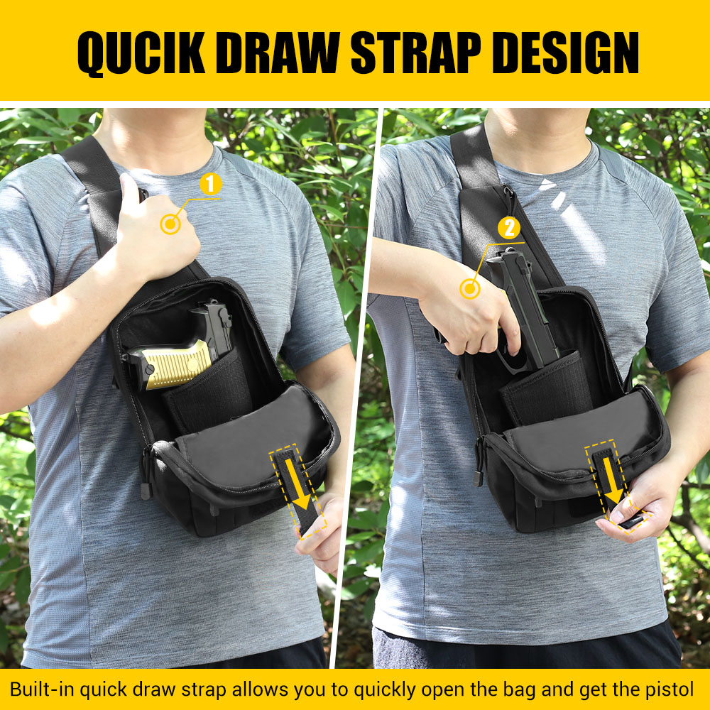 Tactical Pistol Gun Bag Concea – Edc Pistol Carry Bag recenzja i cena