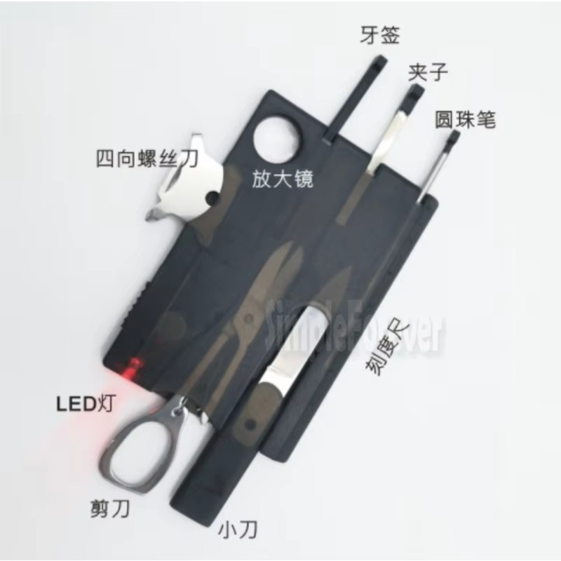 Hot High Quality 10 In1 Pocket – Multitool Credit Card recenzja i cena