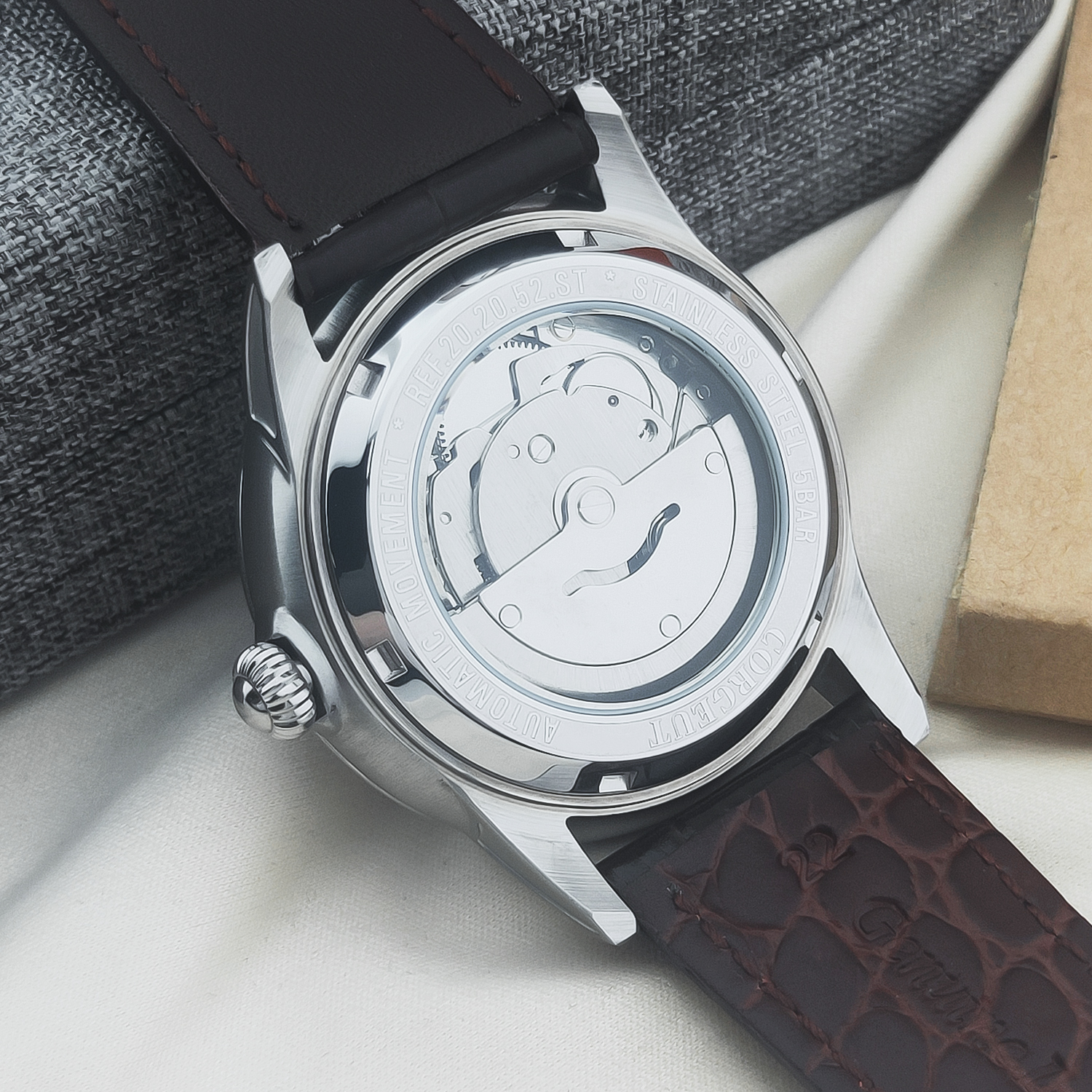 CUSTOM Logo 41mm MIYOTA8215 Au – Watch Winder Compact recenzja i cena