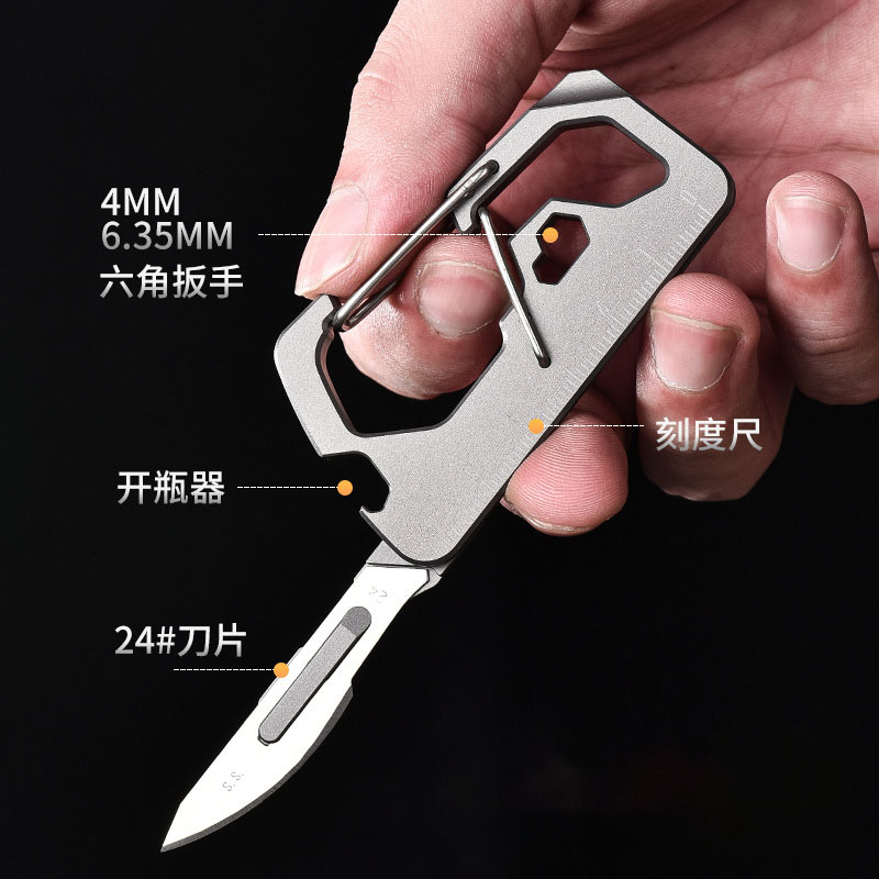 Aluminum Alloy Key Chain Detac – Multitool Credit Card recenzja i cena