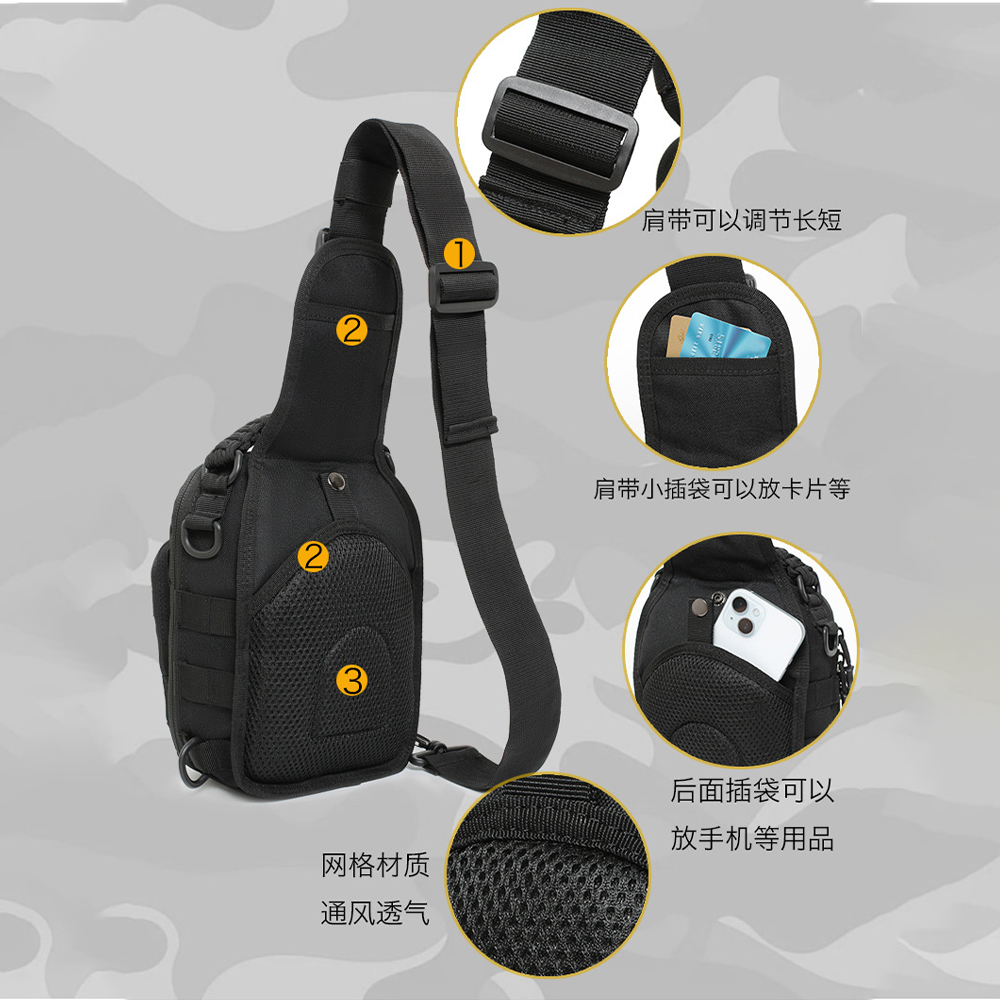 Tactical Sling Bag Pouch Multi – Edc Pistol Carry Bag recenzja i cena